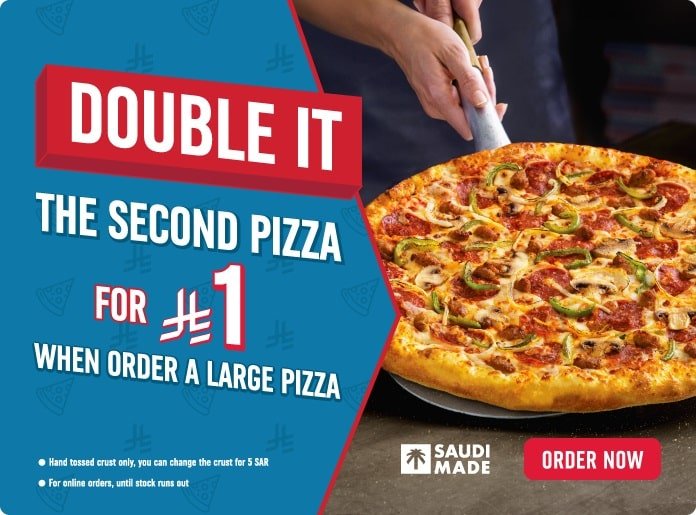 Domino’s Pizza Double it Offer